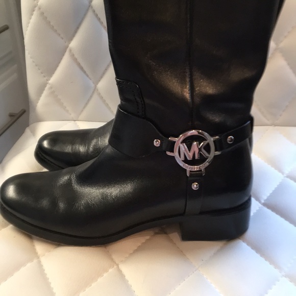 Michael Kors Tall Black Boot - Picture 5 of 7